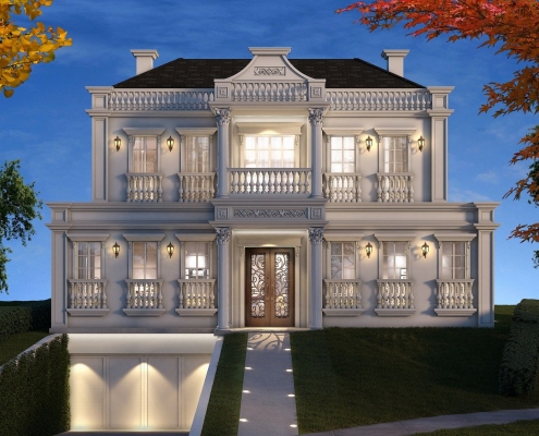 HAWTHORN French Provincial Home